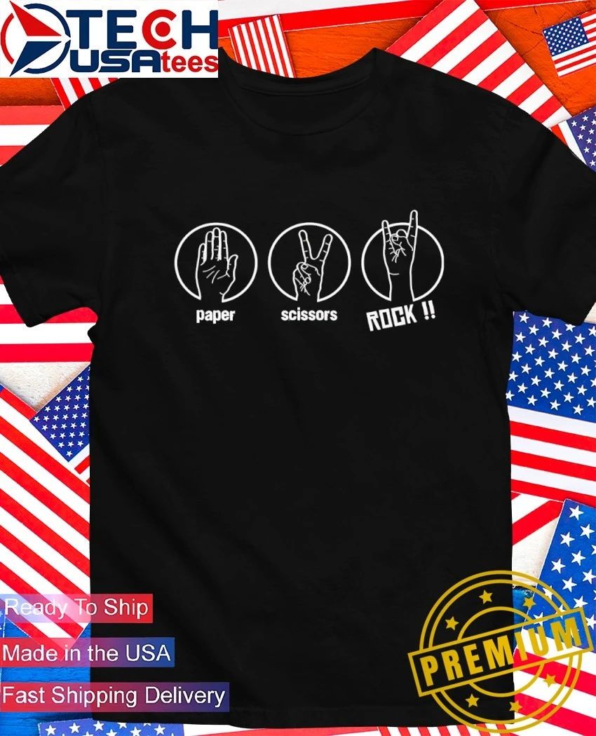 Paper Scissors Rock shirt