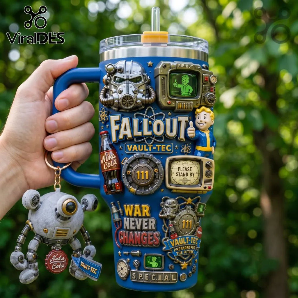 Fallout 111 Vault-Tec 40oz Stanley Tumbler