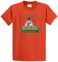 I FOUND JESUS - COUCH Cotton Printed Tee Shirt Regular and Big and Tall Sizes