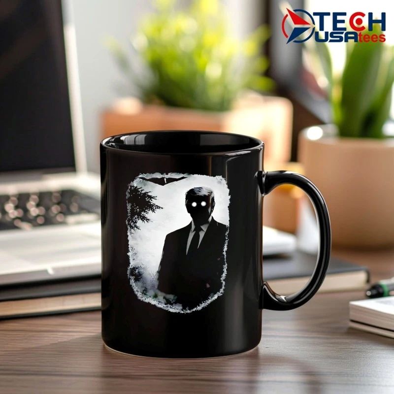 Dark Shadow Figure Mysterious Trump silhouette shirt