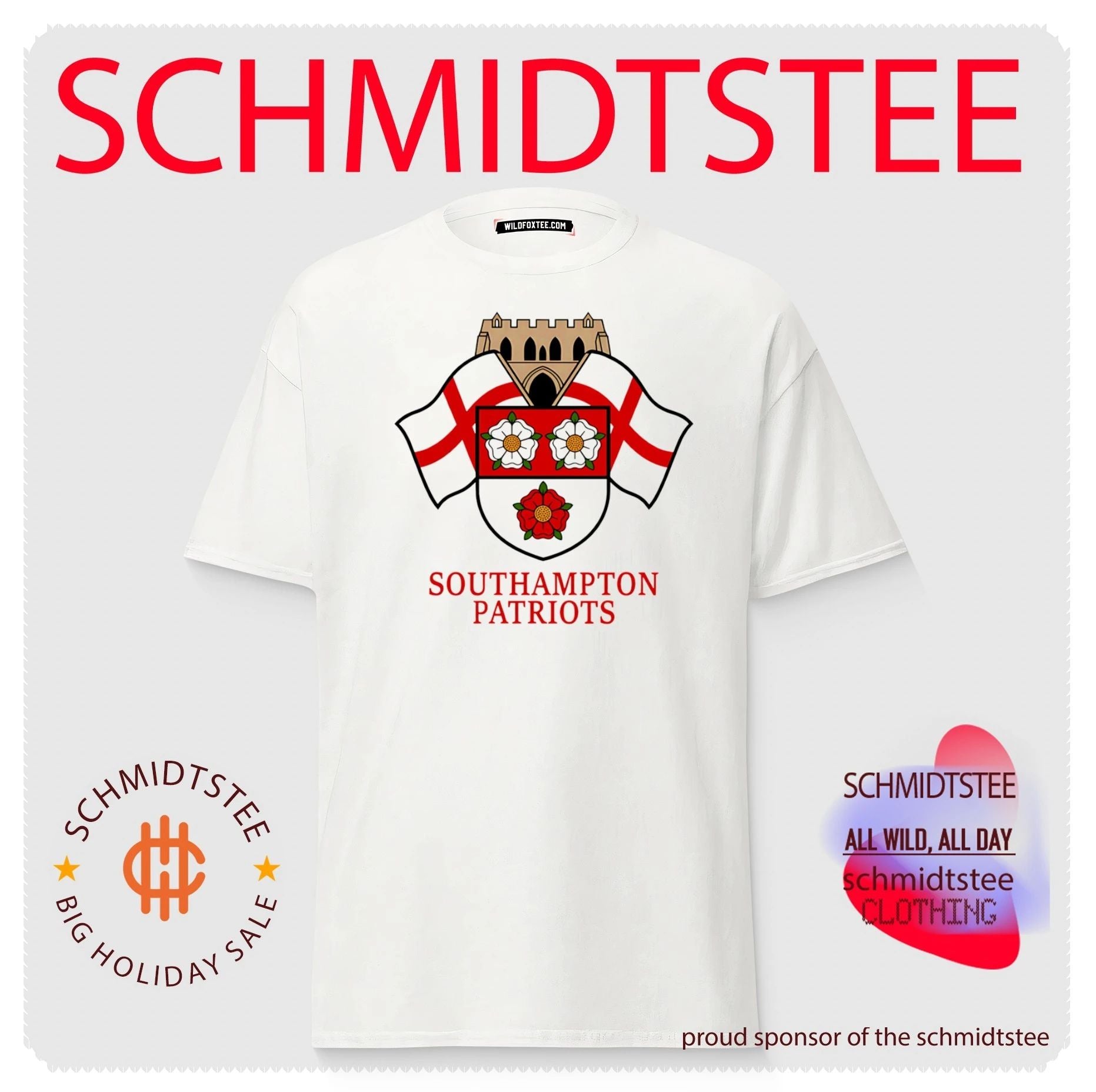 Southampton Patriots Saints Football shirt