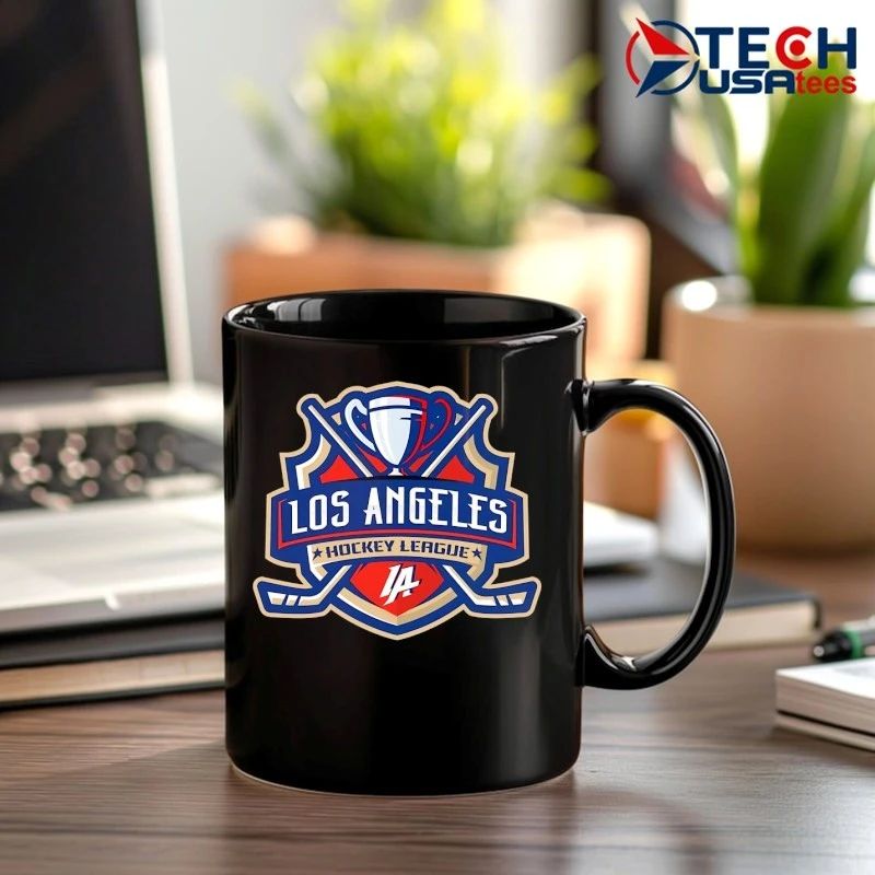 Los Angeles Hockey League logo shirt