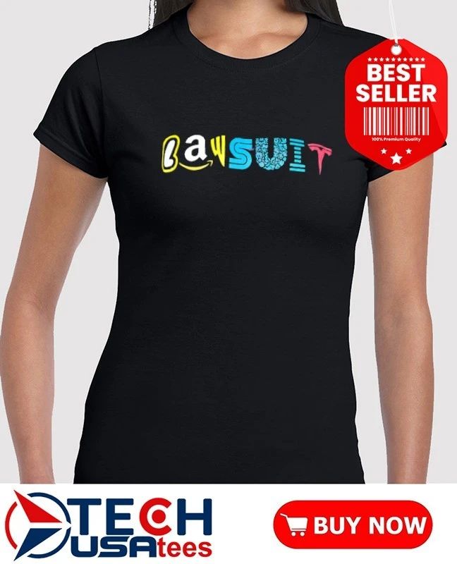 Lawsuit logos shirt