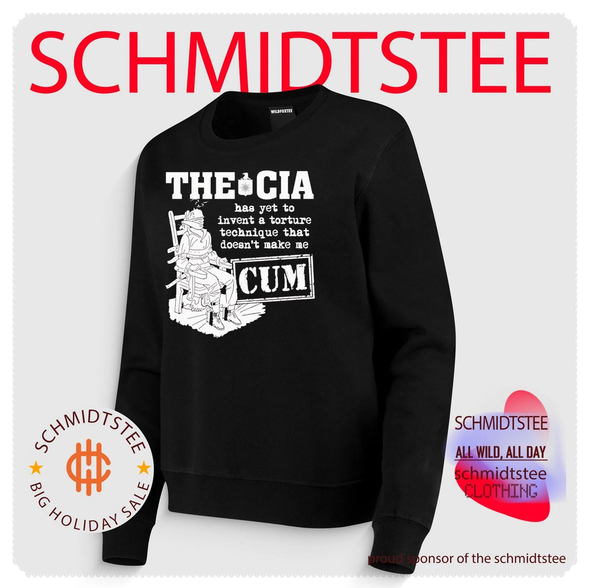 The CIA Has Yet To Invent A Torture Technique That Doesn’t Make Me Cum shirt