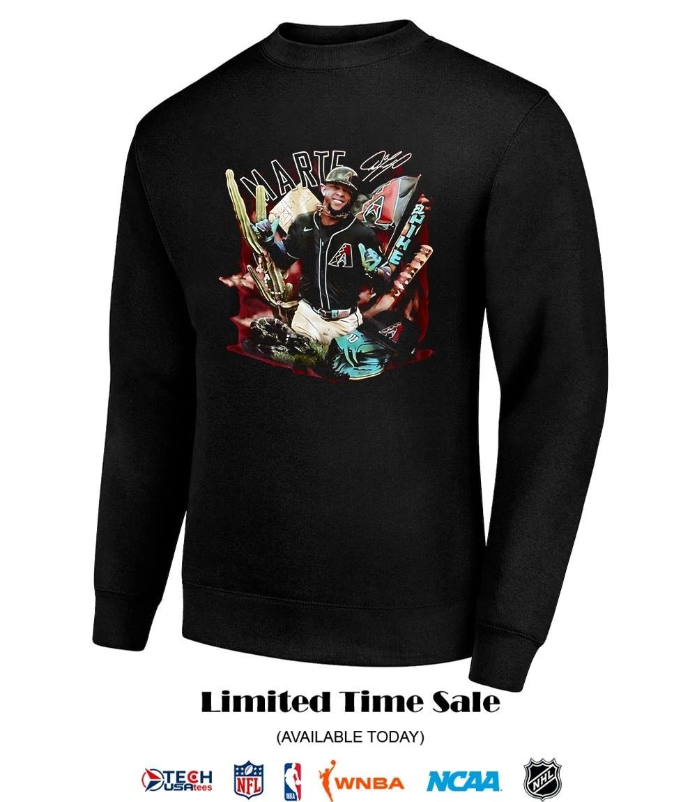 Marte Valdez Arizona Diamondbacks Baseball signature graphic shirt