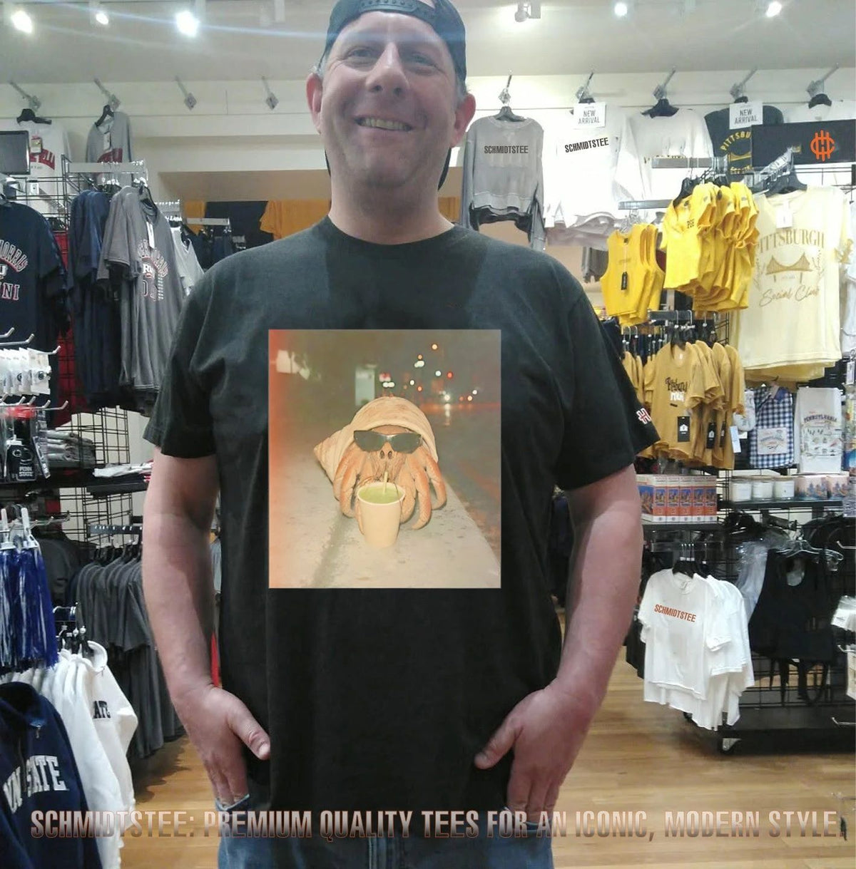 Hermit Crab Sunglasses Drink Iced shirt