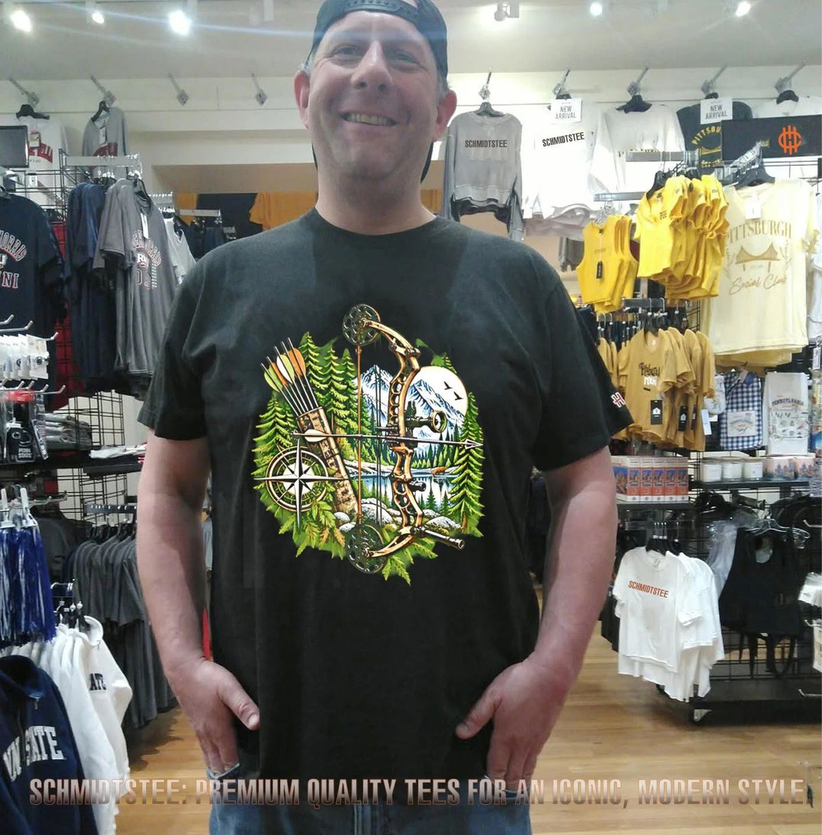 Archery bow retro shirt