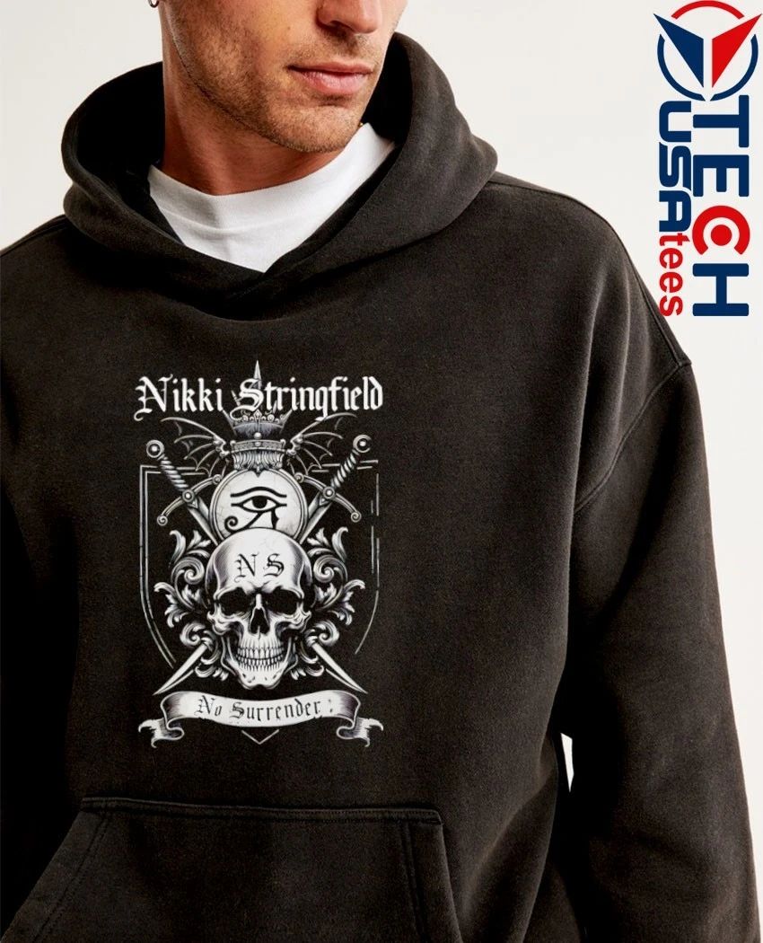 Nikki stringfield no surrender skull shirt