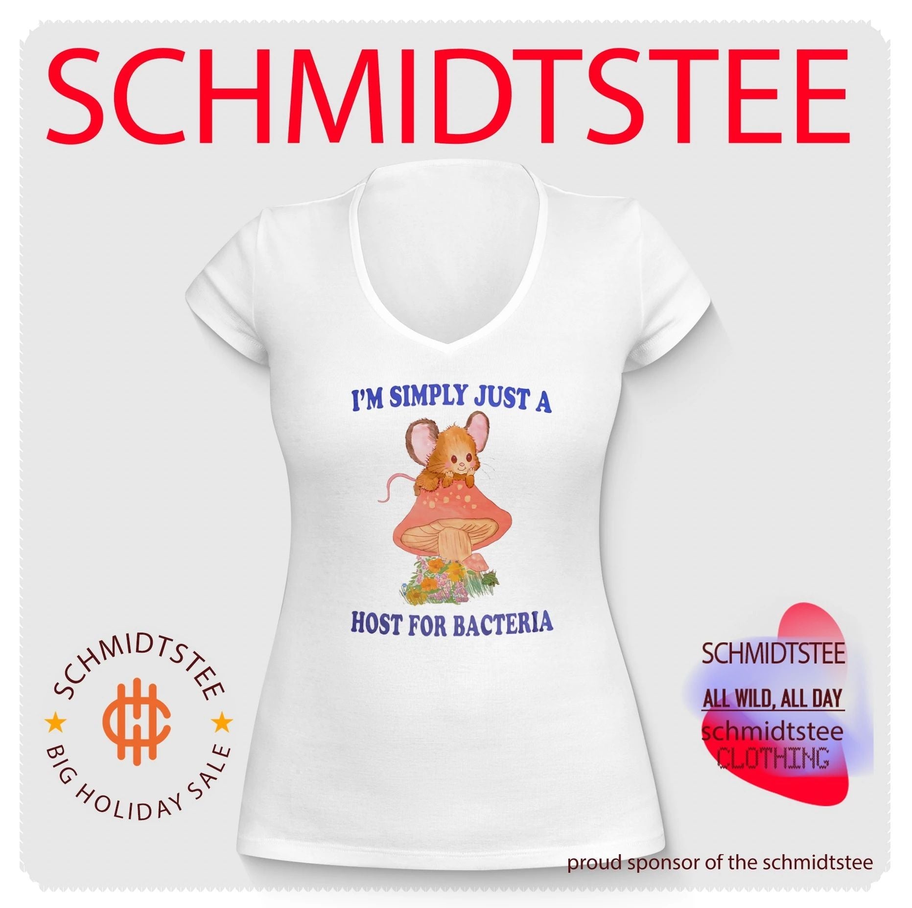 I’m simply just a host for bacteria shirt