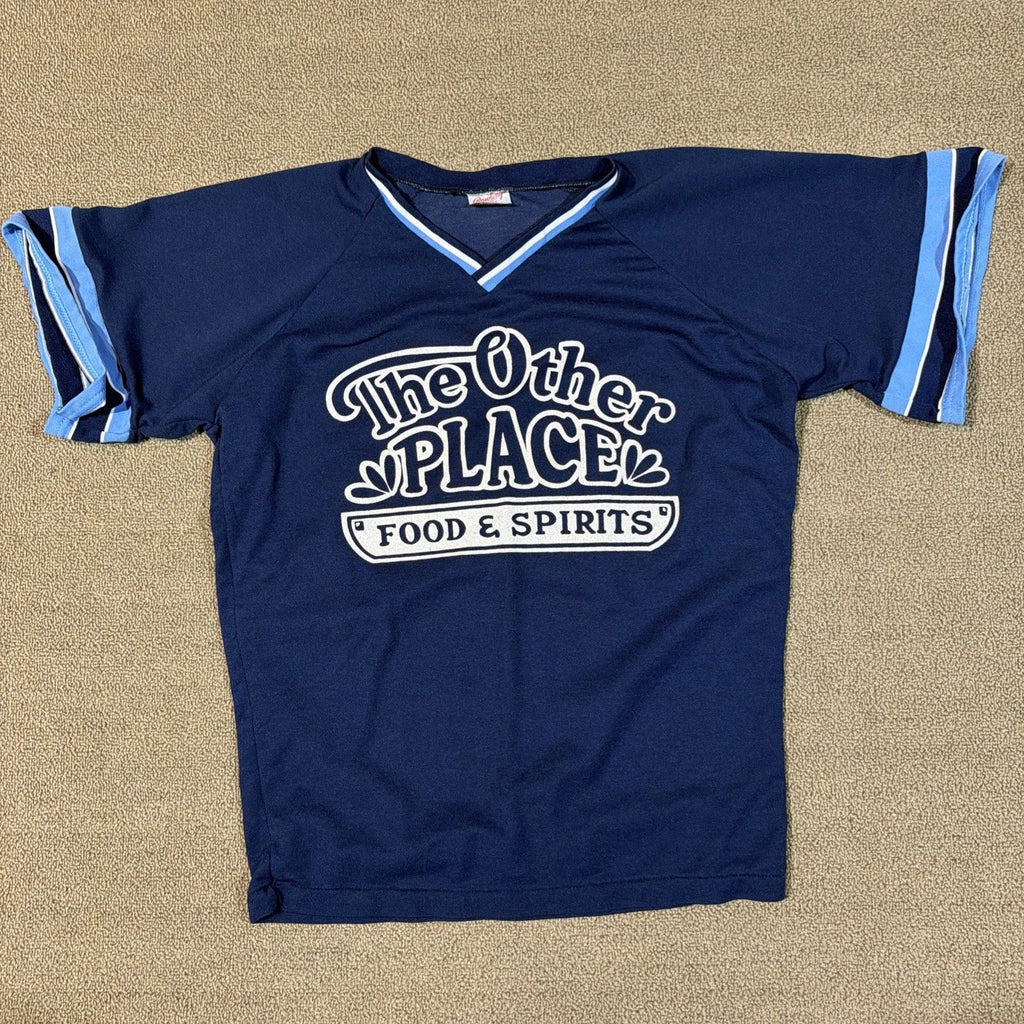 Vintage Rawlings Jersey Shirt Medium The Other Place Bar Beer League [M840]