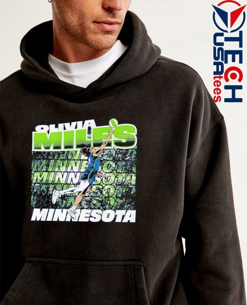 Olivia Miles Minnesota Lynx WNBA Street Ball shirt
