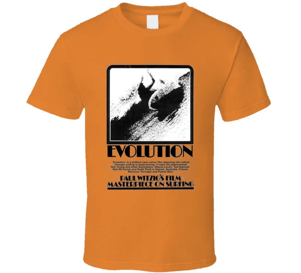 Vintage Surf T-Shirt evolution Film 1969