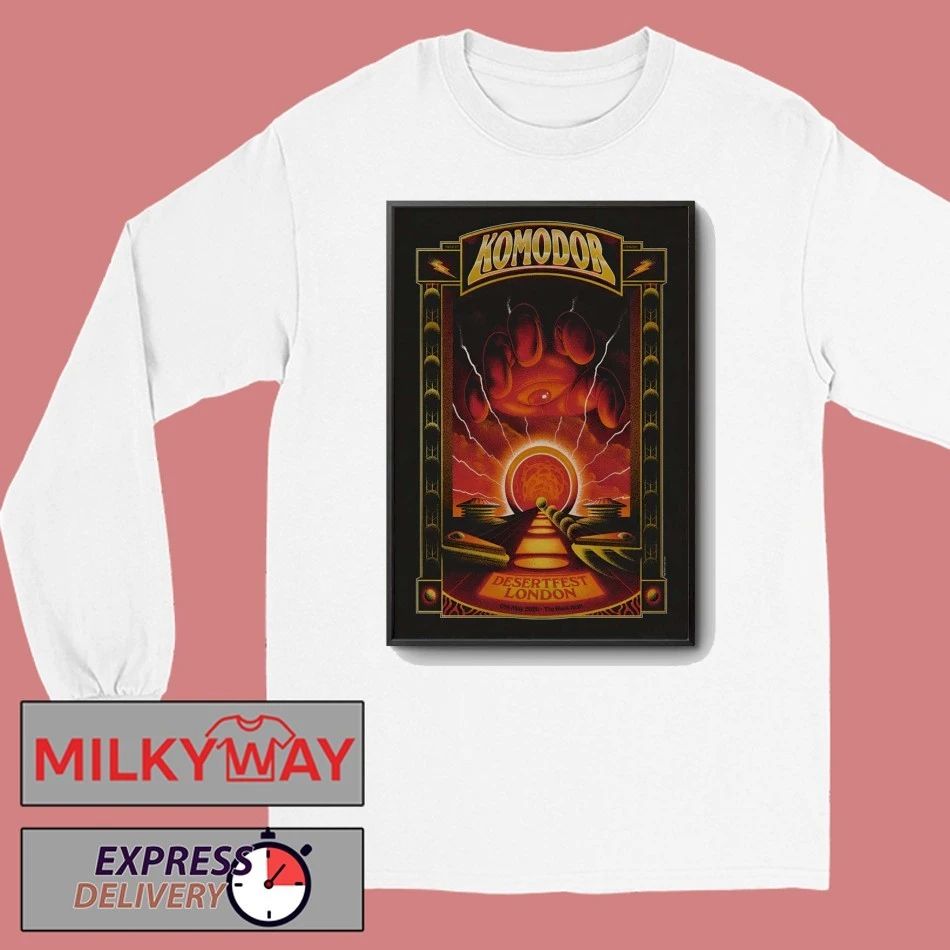 Komodor London Event 5 17 2026 Poster shirt