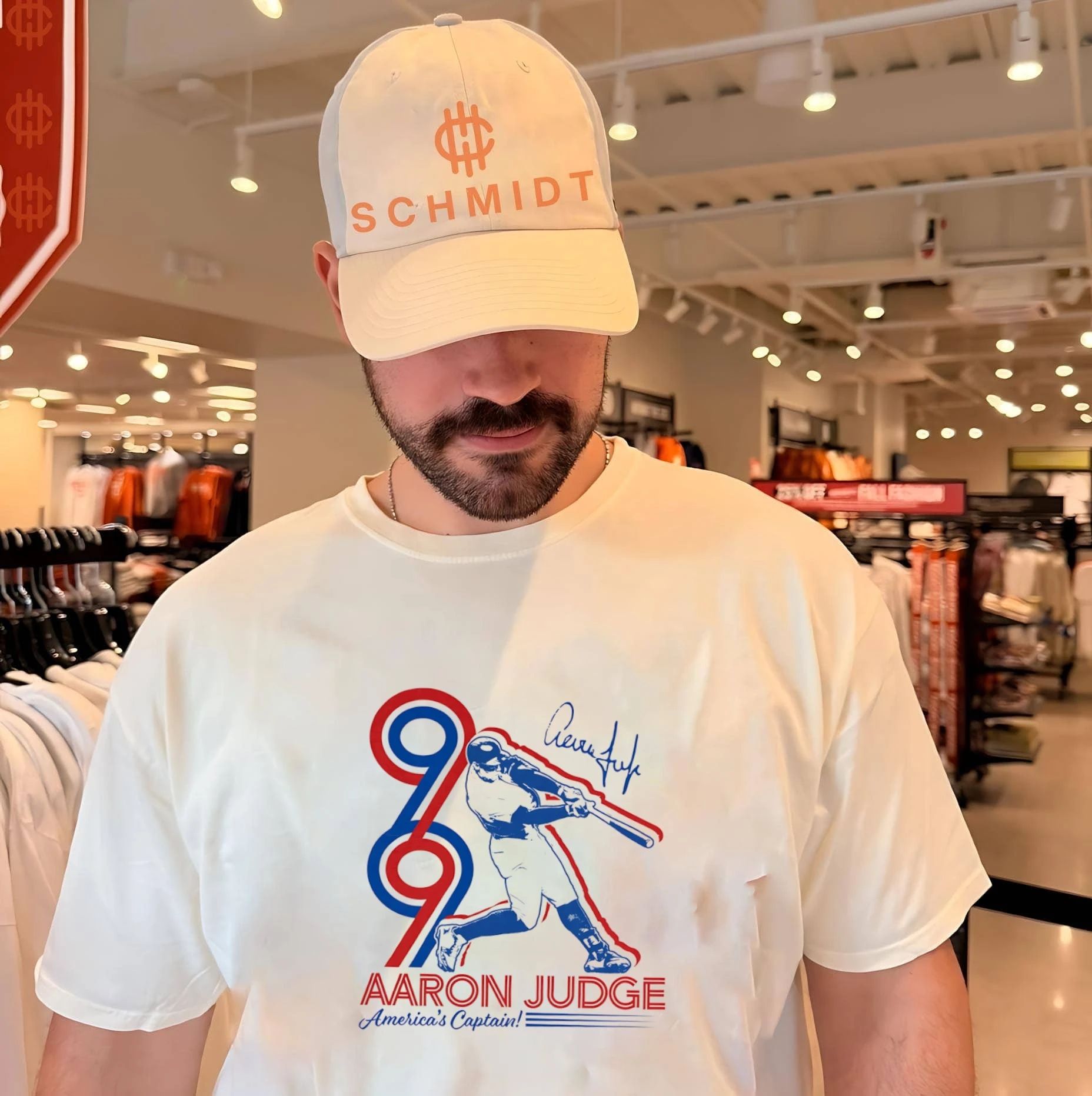 Aaron Judge New York Yankees America’s Captain Red White & Blue shirt