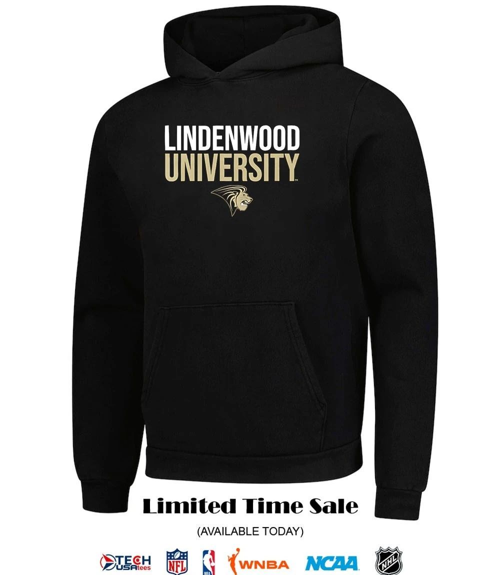 Lindenwood University logo shirt
