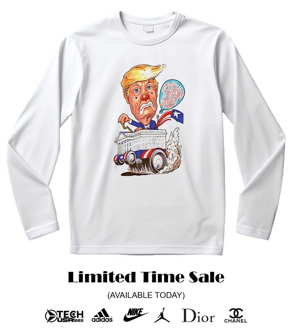 Trump Clown Car cartoon shirt