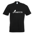 go green t shirt motif printed fun shirt design print