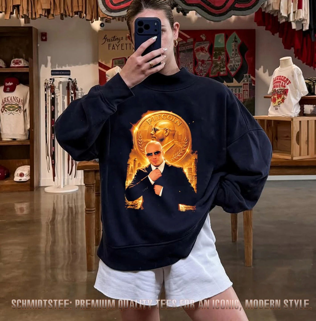 Pitbull pitcoin swag shirt
