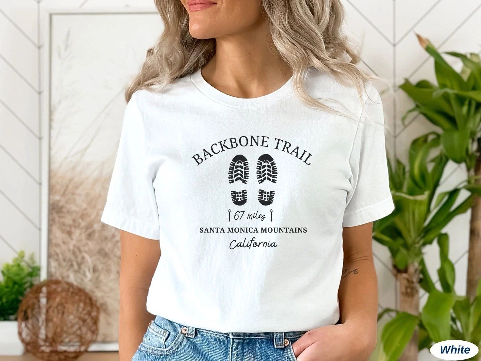 Backbone Trail Shirt Travel Gift for California Trip Lovers Souvenir Tee