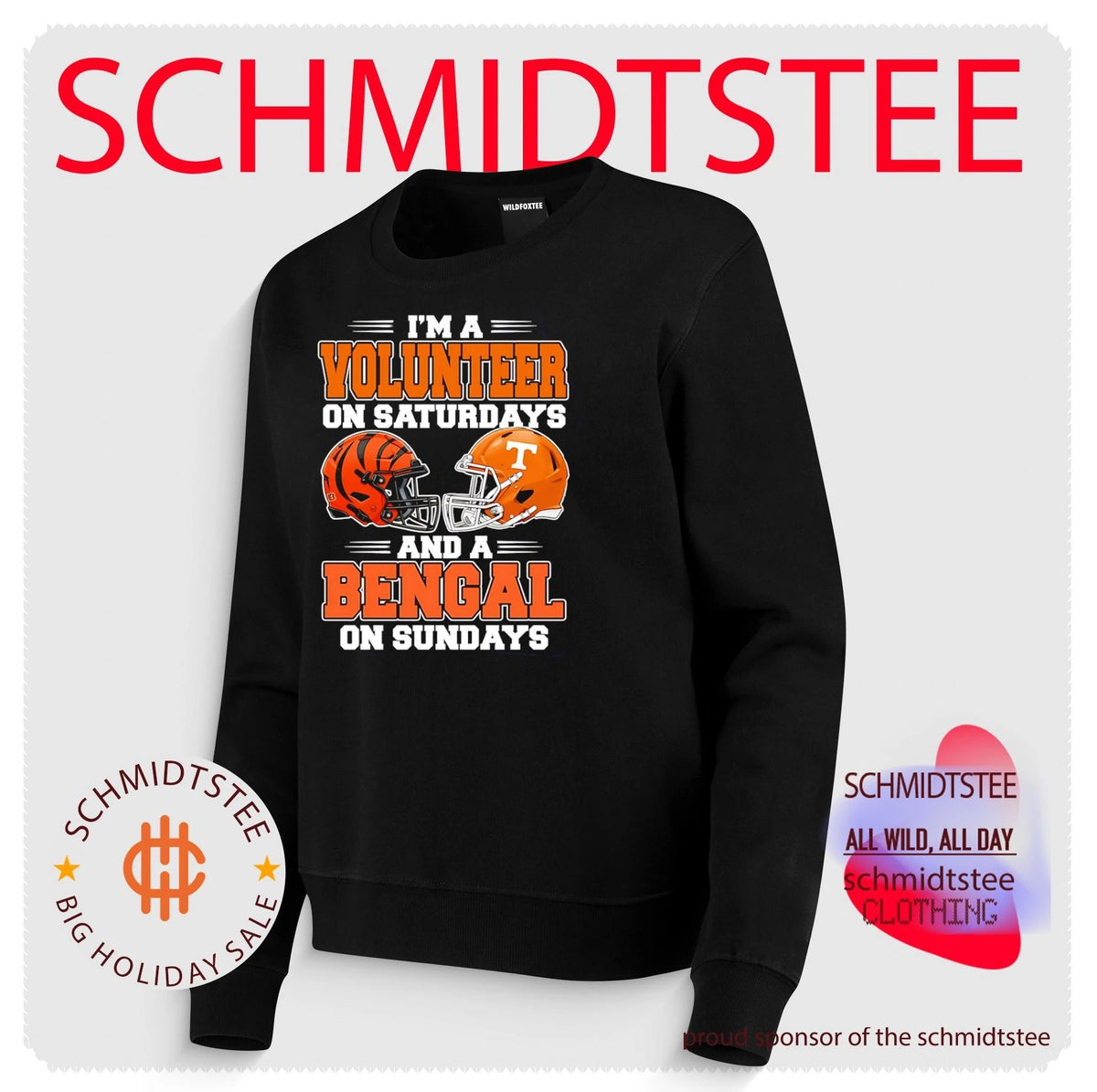 I’m a Volunteer on Saturdays and a Bengal on Sundays shirt