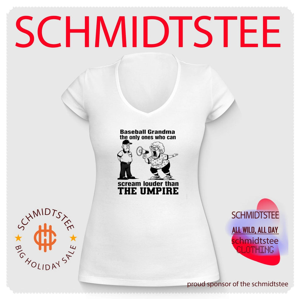 Baseball grandma the only ones who can scream louder than the umpire shirt