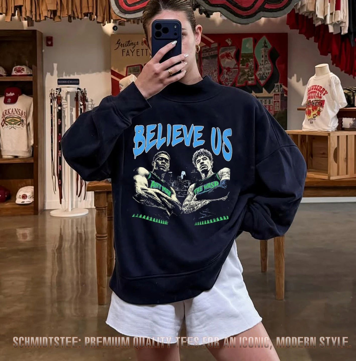 Ant Man & The Wasp Believe Us retro shirt