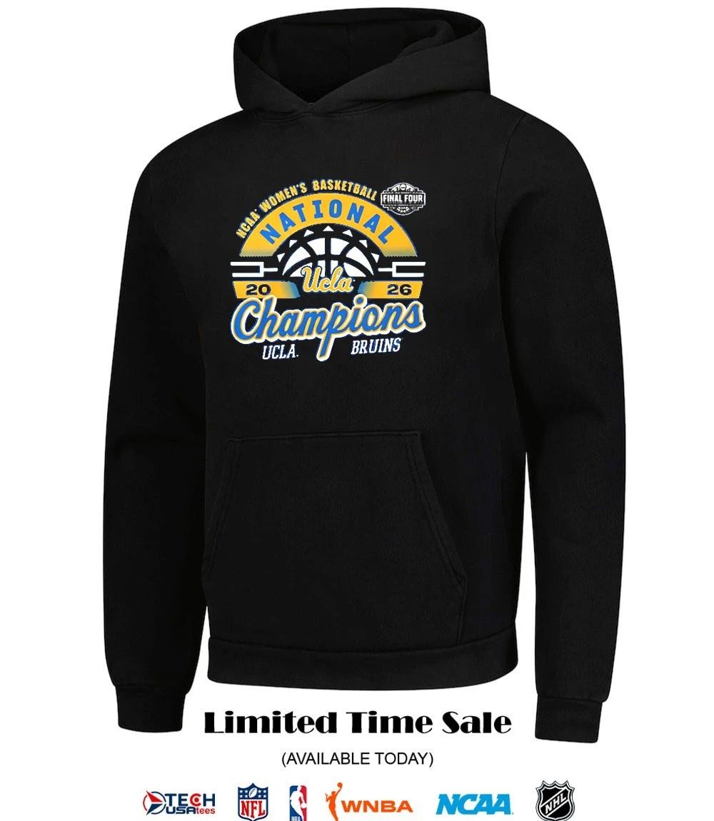 UCLA Bruins NCAA Women’s Basketball Champions 2026 shirt