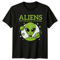 Aliens Don't Believe In You Either Alien Sarcastic Graphic T-Shirt