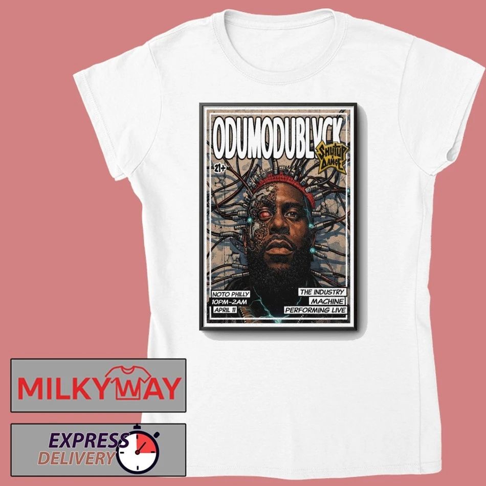 Odumodu Blvck Apr 11 2026 In Philadelphia PA Poster shirt