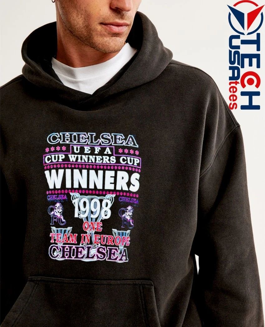 Chelsea UEFA Cup Winners Cup Winners 1998 One Team in Europe Chelsea shirt
