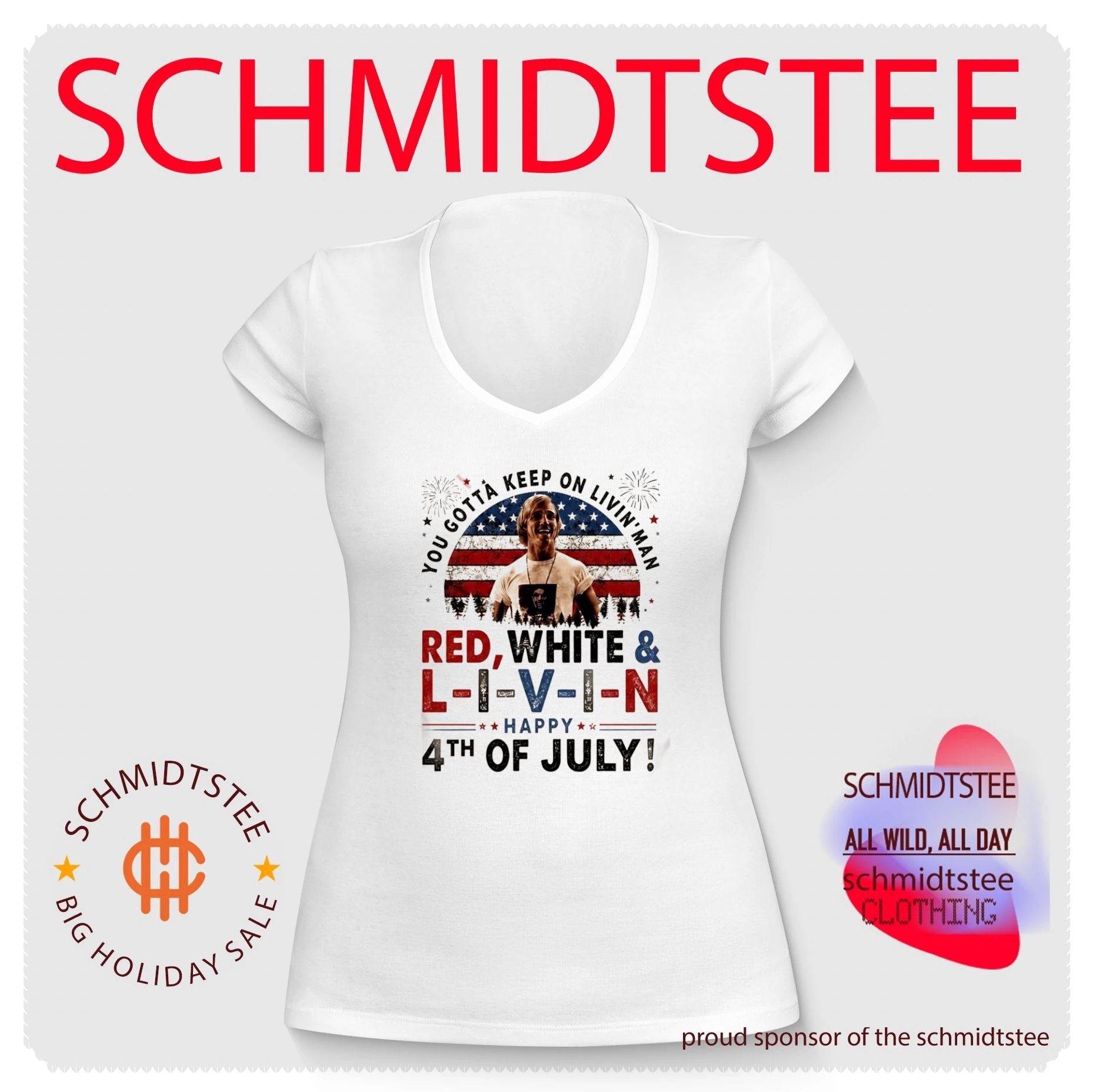 You Gotta Keep On Livin Man 4th Of July Shirt