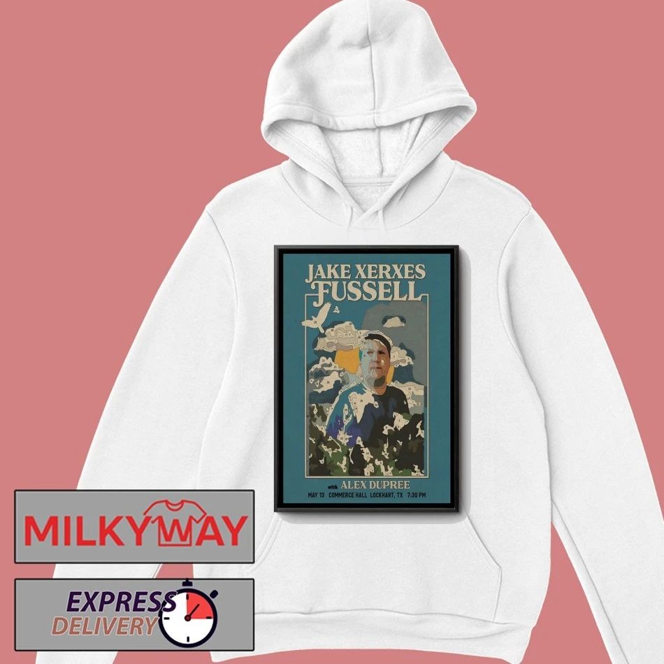 Jake Xerxes Fussell At Commerce Hall On May 13 2026 Poster shirt