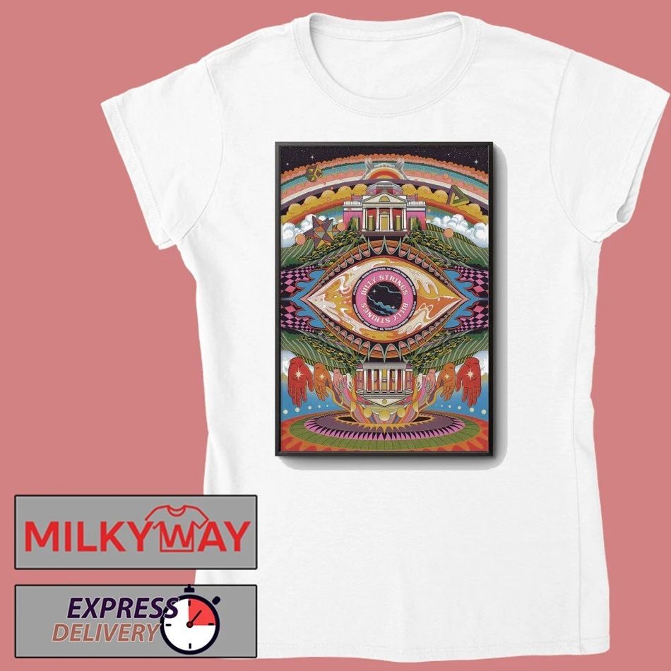 Billy Strings Charlottesville, VA Apr 17-18 2026 Poster shirt