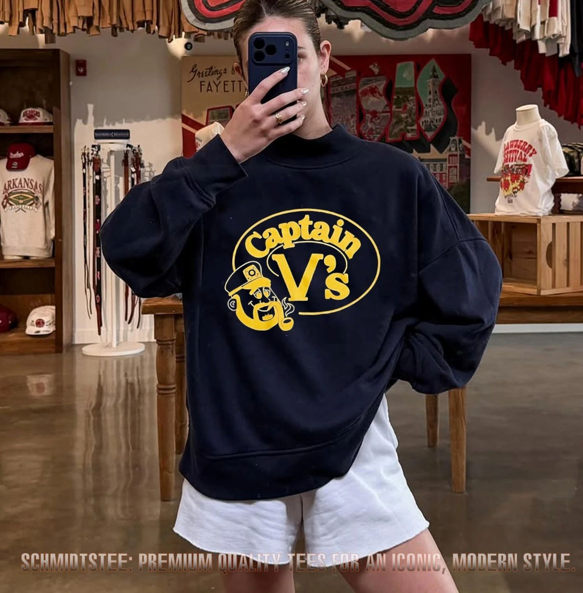 Captain V’s Retro Logo Nautical shirt
