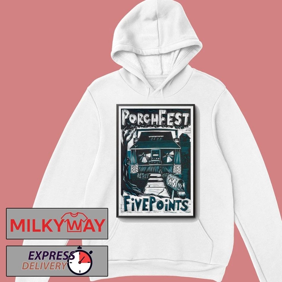 PorchFest FivePoints In Huntsville AL On May 2 2026 Poster shirt