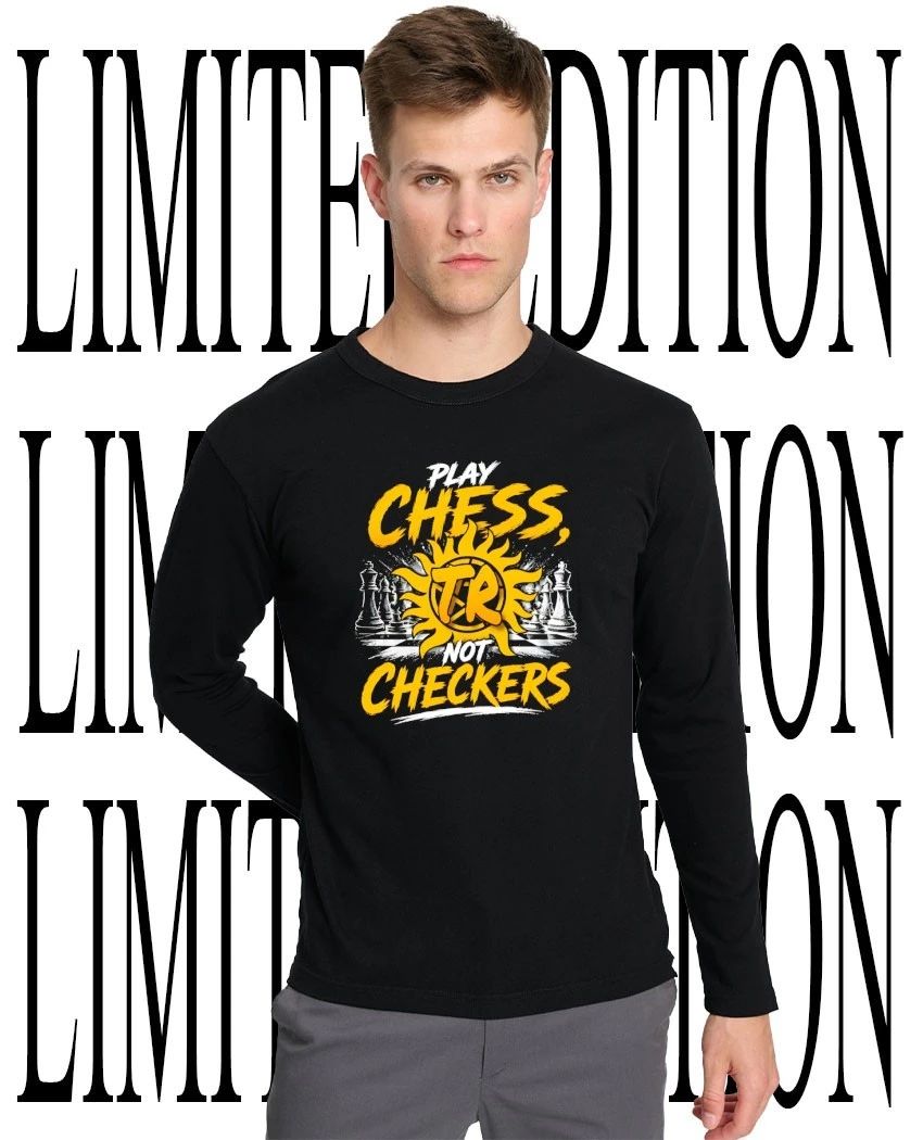 Tucker Remy play chess not checkers shirt