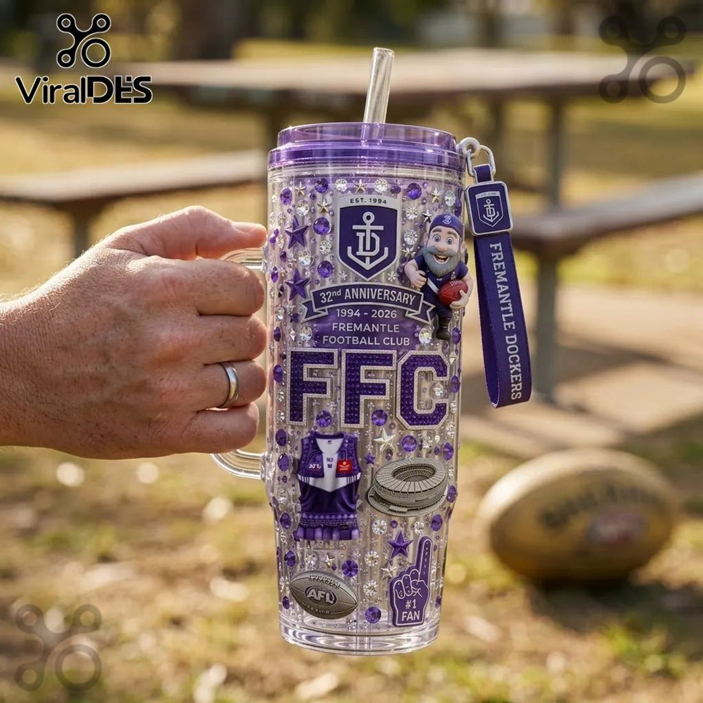 Fremantle Dockers 32nd Anniversary 40oz Tumbler