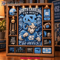 North Carolina Tar Heels Custom Frame Light Box