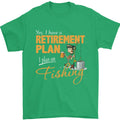 Retirement Plan Fishing Funny Fisherman Mens T-Shirt 100% Cotton