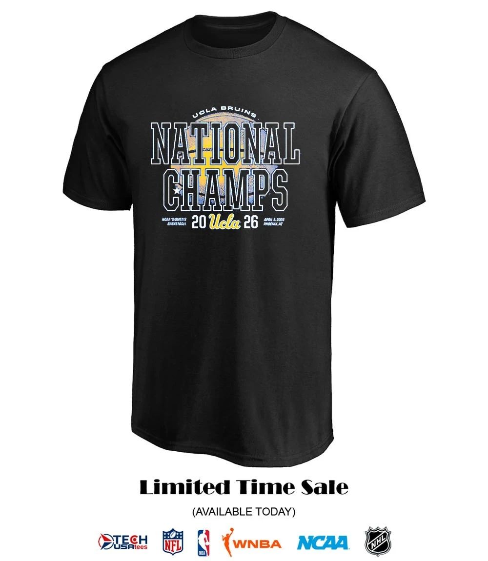 UCLA Bruins National Champions 2026 NCAA Women’s Basketball vintage shirt
