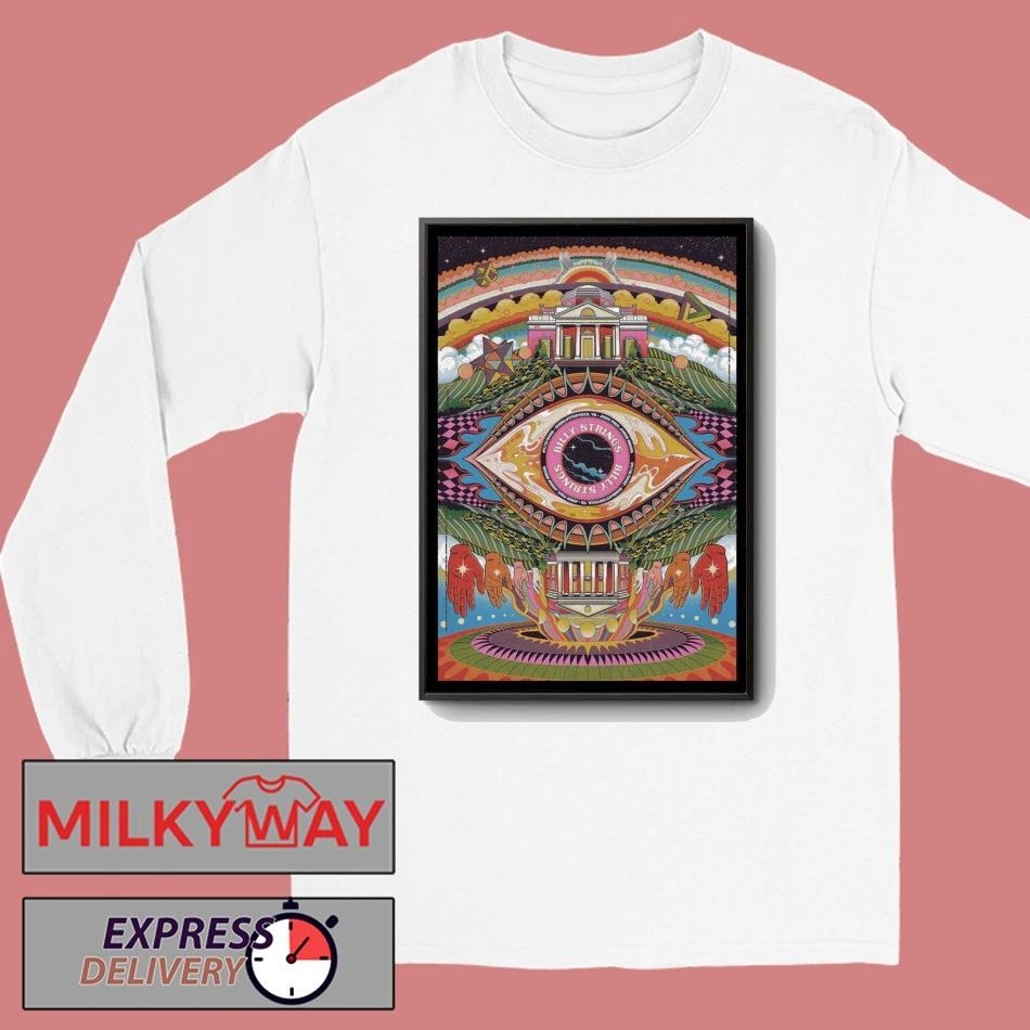 Apr 17 – 18 2026 Billy Strings Concert Charlottesville, VA Poster shirt