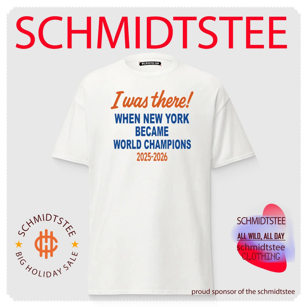 I Was There When New York Became World Champions 2025-2026 shirt