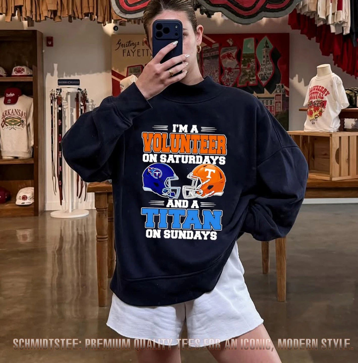 I’m a Volunteer on Saturdays and a Titan on Sundays shirt
