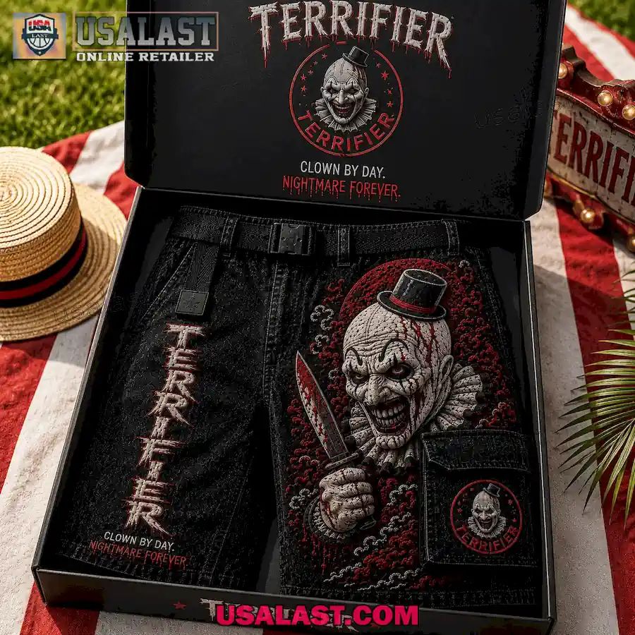 Terrifier Art The Clown Horror Men Cargo Short
