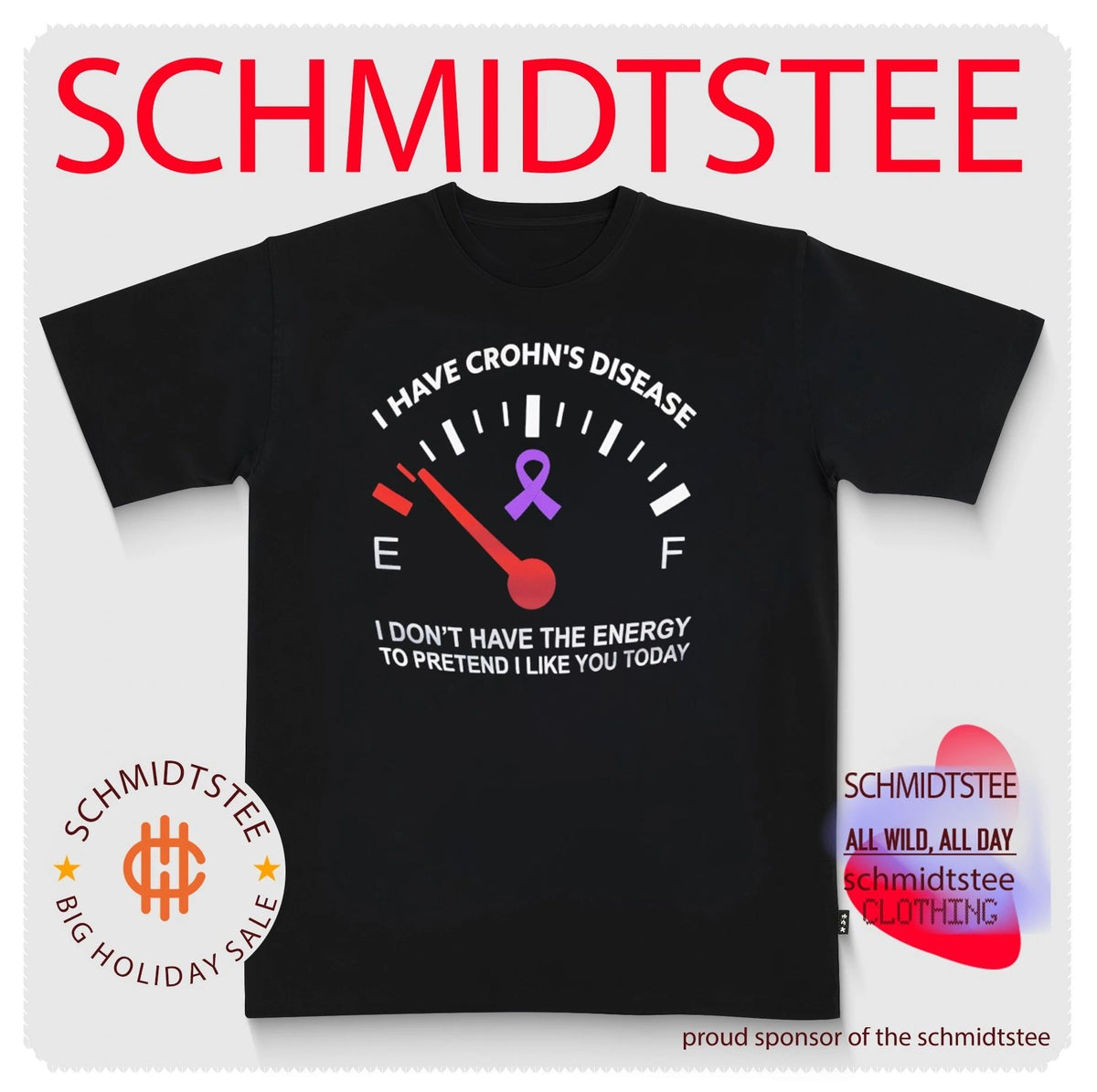 I Have Crohn’s Disease I Don’t Have the Energy to Pretend I Like You Today shirt