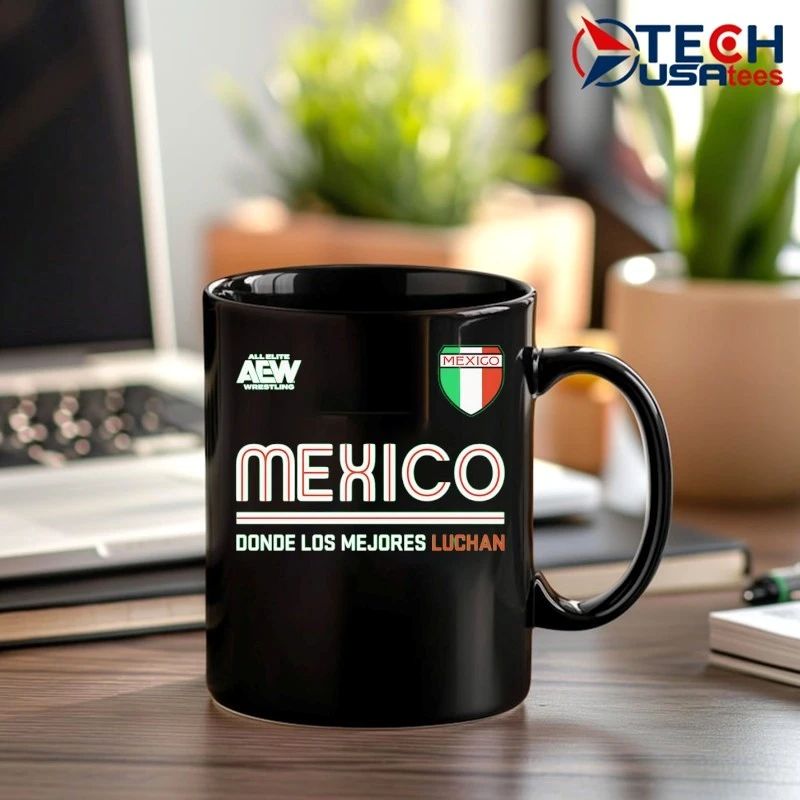 AEW Tournament Soccer Mexico where the best wrestle shirt