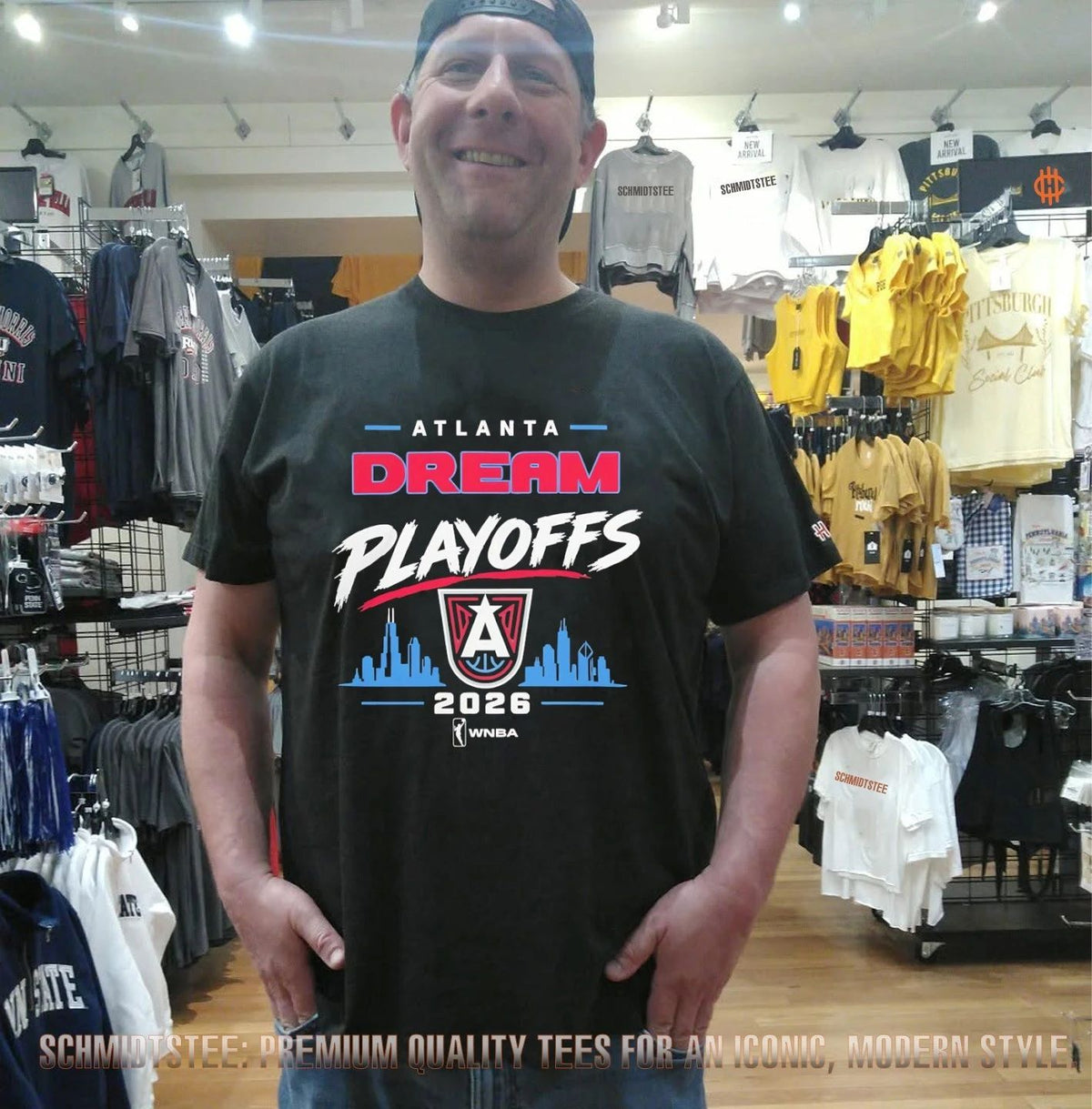 Atlanta Dream 2026 WNBA Playoffs city skyline shirt