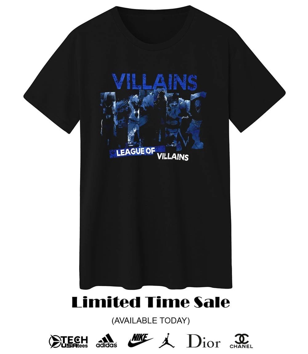 Villains League of Villains graphic shirt