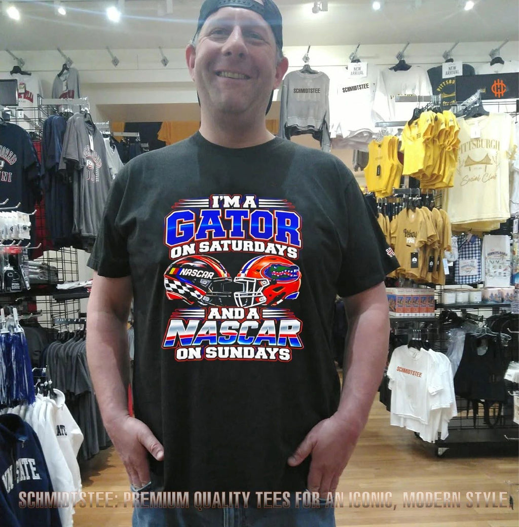 I’m a Gator on Saturdays and a NASCAR on Sundays shirt