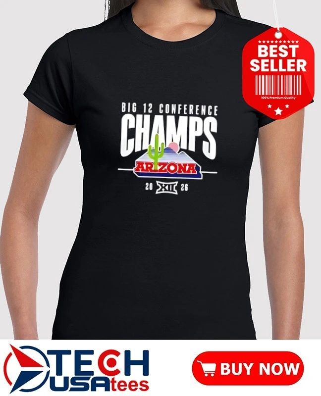 Big 12 Conference Champs Arizona Wildcats 2026 shirt